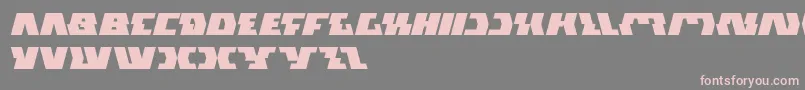 GladiatorSport Font – Pink Fonts on Gray Background