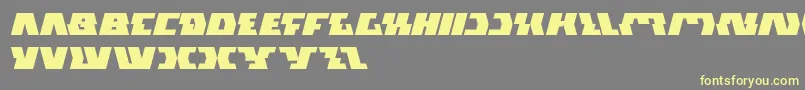 Шрифт GladiatorSport – жёлтые шрифты на сером фоне
