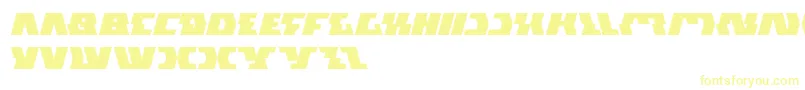 GladiatorSport Font – Yellow Fonts on White Background