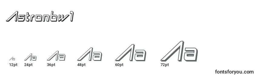 Astronbw1 Font Sizes