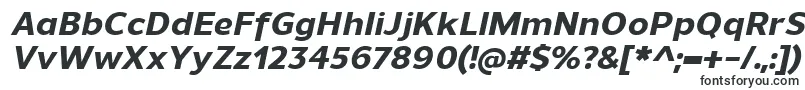 UnimanExtrabolditalic Font – Business Fonts