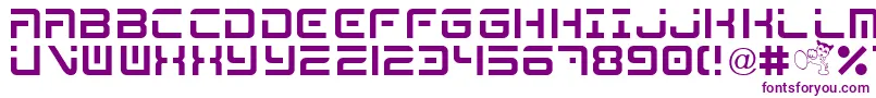 Mega Font – Purple Fonts