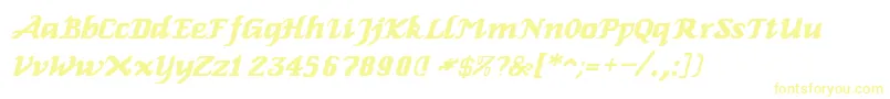ElbaItalic Font – Yellow Fonts