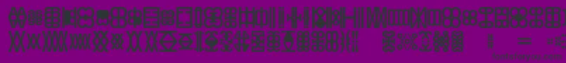 Más sobre la fuente Kwarthel fuente Kwarthel – Fuentes Negras Sobre Fondo Morado