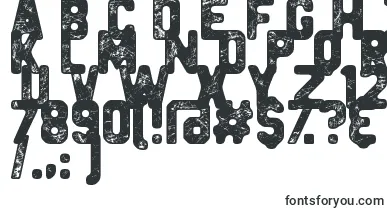HeavyMetalBox font – african Fonts