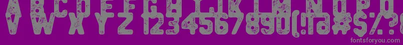 Saiba mais sobre a fonte HeavyMetalBox Fonte HeavyMetalBox – fontes cinzas em um fundo violeta