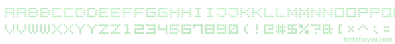Шрифт LedDisplay7 – зелёные шрифты
