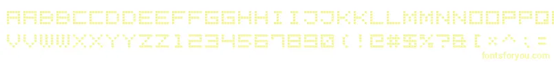 LedDisplay7 Font – Yellow Fonts