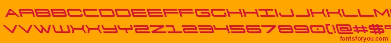 fuente 911porschav3left – Fuentes Rojas Sobre Fondo Naranja