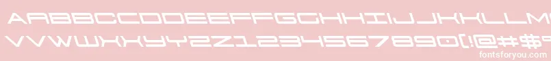 911porschav3left Font – White Fonts on Pink Background