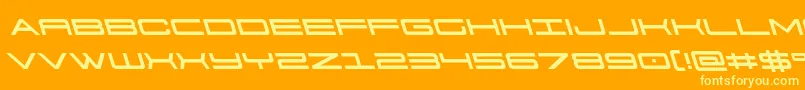911porschav3left-Schriftart – Gelbe Schriften auf orangefarbenem Hintergrund