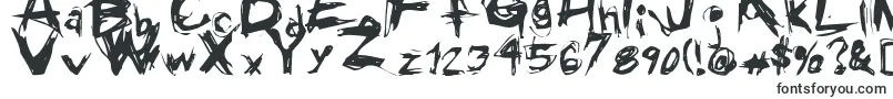 GrungeRegular Font – Damaged Fonts