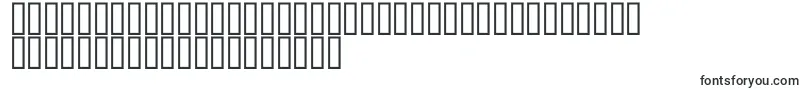 フォントMcsQudsDeco – ウズベク文字