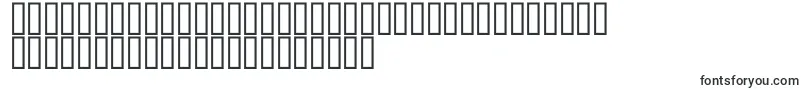 フォントMcsQudsDeco – マケドニア文字