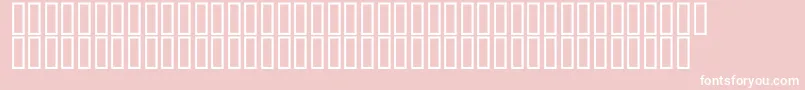 McsQudsDeco Font – White Fonts on Pink Background