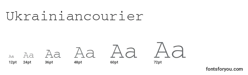 Ukrainiancourier Font Sizes
