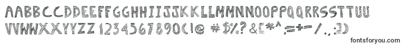Escaned Font – Garbled Fonts