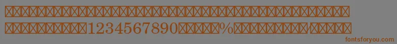 Подробнее о шрифте NewcenturyschlbkltstdFra Шрифт NewcenturyschlbkltstdFra – коричневые шрифты на сером фоне