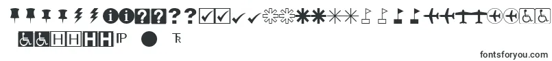 Czcionka EsriDefaultMarker – estońskie czcionki