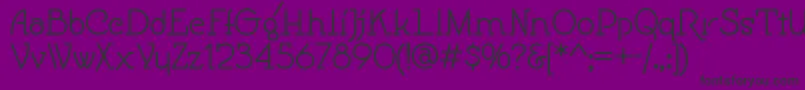 Speedball Font – Black Fonts on Purple Background