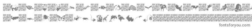 Worldbeings Font – Gray Fonts on White Background