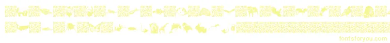 Worldbeings-Schriftart – Gelbe Schriften