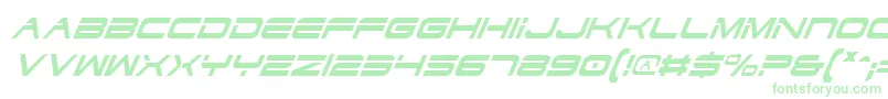DodgerCondensedItalic Font – Green Fonts