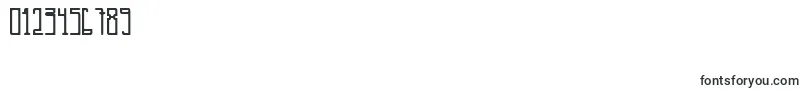 Radiare Font – Fonts for Numbers and Digits