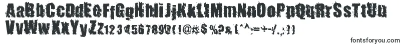 BeastImpactedRegular Font – Fonts for stickers