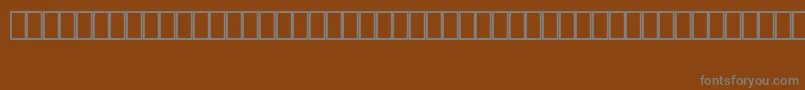 Шрифт SultanKoufiBold2 – серые шрифты на коричневом фоне