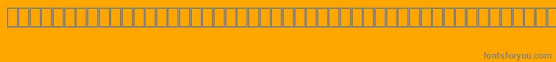 SultanKoufiBold2 Font – Gray Fonts on Orange Background