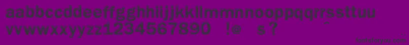 Vtks Giz Font – Black Fonts on Purple Background