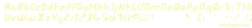 Fonte LinotypedotOblique – fontes amarelas