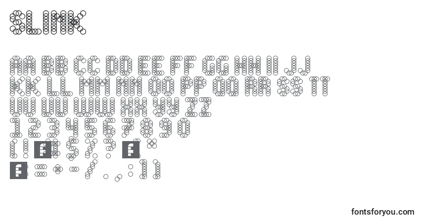 Slinkフォント–アルファベット、数字、特殊文字