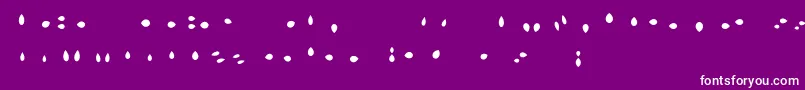 MisterLoopyLoops Font – White Fonts on Purple Background