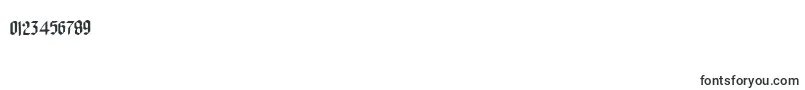 BrokenPlanewing Font – Fonts for Numbers and Digits