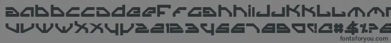 Spyv3b Font – Black Fonts on Gray Background