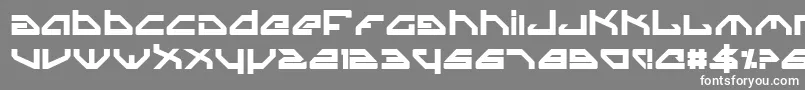 Spyv3b Font – White Fonts on Gray Background