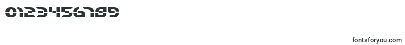 StarfighterBetaBold Font – Fonts for Numbers and Digits