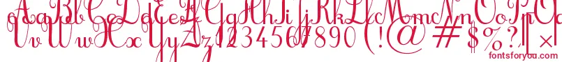 Cursif Font – Red Fonts