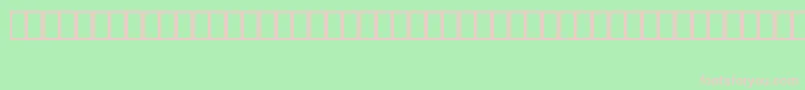 MapinfoOilgas Font – Pink Fonts on Green Background
