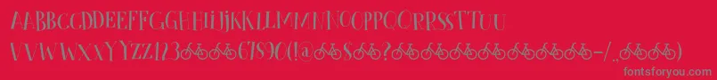 More about CykelsmedDemo Font CykelsmedDemo Font – Gray Fonts on Red Background