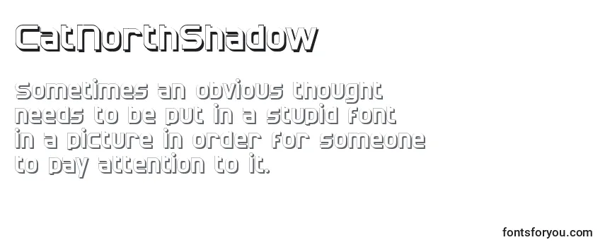 Шрифт CatNorthShadow