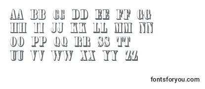 Plastischeplakatantiqua Font
