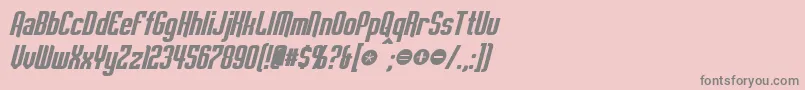 En savoir plus sur la police EmpanadaBoldItalic Police EmpanadaBoldItalic – polices grises sur fond rose