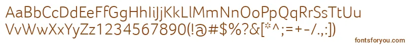 FocoLight Font – Brown Fonts