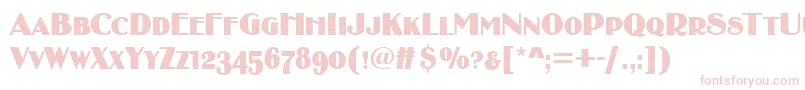 BirminghamsoftCaps-Schriftart – Rosa Schriften