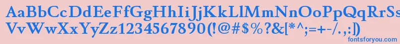 More about WinthorpergBold Font WinthorpergBold Font – Blue Fonts on Pink Background