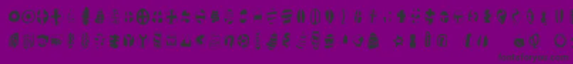 Lisätietoja Masdasilsymbol-fontista Masdasilsymbol-fontti – mustat fontit violetilla taustalla