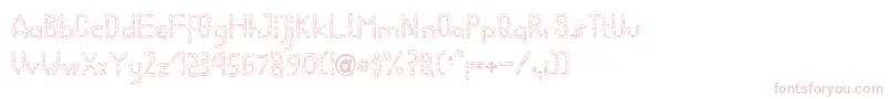 Fonte WormBecker – fontes cor-de-rosa